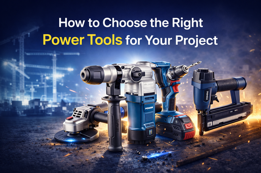 How to Choose the Right Power Tools for Your Project