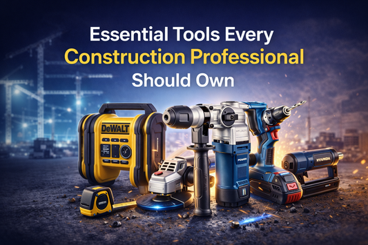Essential Tools Every Construction Professional Should Own